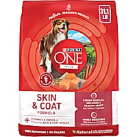 Purina ONE Natural +Plus Skin & Coat Formula Sensitive Stomach Dry Dog Food