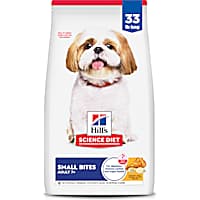 Hill's Science Diet Senior 7+ Small Bites Chicken Meal, Barley & Rice Recipe Dry Dog Food