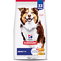 Hill's Science Diet Senior 7+ Chicken Meal, Barley & Rice Recipe Dry Dog Food