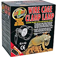 Zoo Med Repti Porcelain Clamp Lamp with 6' Cord