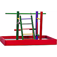 Prevue Pet Products Parakeet Park Tabletop Playpen