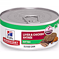 Hill's Science Diet Liver & Chicken Entree Kitten Canned Cat Food