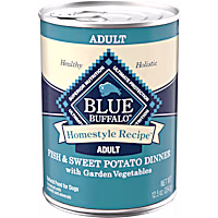 Blue Buffalo Blue Homestyle Recipe Fish And Sweet Potato Dinner With Garden Vegetables Wet Dog Food