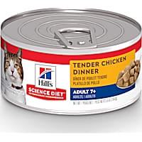 Hill's Science Diet Senior 7+ Tender Chicken Dinner Canned Wet Cat Food