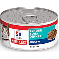 Hill's Science Diet Senior 7+ Tender Tuna Dinner Canned Wet Cat Food