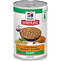 Hill's Science Diet Puppy Chicken & Barley Entree Canned Wet Dog Food
