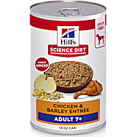 Hill's Science Diet Senior 7+ Chicken & Barley Entree Canned Wet Dog Food
