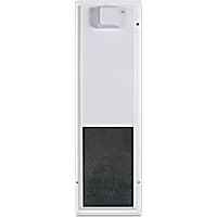 Plexidor Large Wall Mount PDE Electronic Pet Door in White
