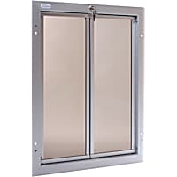 Plexidor Door Mount Pet Door in Silver