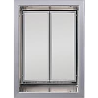 Plexidor Wall Mount Pet Door in Silver