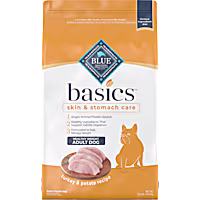 Blue Buffalo Blue Basics Skin & Stomach Care Natural Adult Healthy Weight Turkey & Potato Dry Dog Food