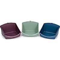 Marshall Pet Products Small Animal High Back Lock On Litter Pan