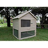 New Age Pet Eco-Concepts Huntington Rabbit Hutch with Pen