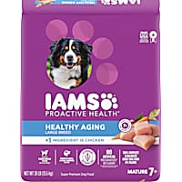 IAMS PROACTIVE HEALTH Healthy Aging Large Breed Dry Senior Dog Food with Real Chicken