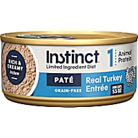 Instinct Limited Ingredient Diet Grain-Free Pate Real Turkey Recipe Wet Cat Food