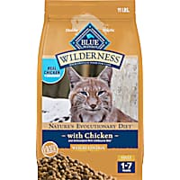 Blue Buffalo Wilderness Natural Weight Control High-Protein Chicken Dry Cat Food