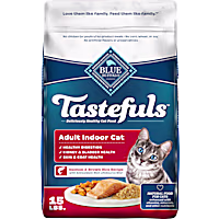 Blue Buffalo Blue Tastefuls Salmon & Brown Rice Recipe Natural Dry Food for Adult Indoor Cats