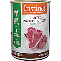 Instinct Limited Ingredient Diet Grain Free Real Lamb Recipe Natural Multipack Wet Canned Dog Food