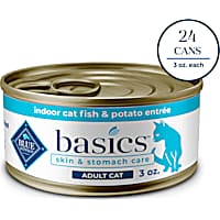 Blue Buffalo Basics Grain-Free, Fish, Adult Wet Cat Food
