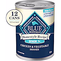 Blue Buffalo Chicken Dinner with Garden Vegetables Homestyle Recipe Senior Wet Dog Food