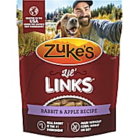 Zuke's Lil' Links Grain Free Rabbit & Apple Recipe Dog Treats