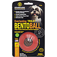 Starmark Everlasting Bento Ball with Dental Treat Dog Toy