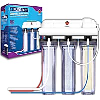 Coralife Pure Flo II Reverse Osmosis 3 Canister System