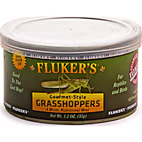 Fluker's Gourmet Style Grasshoppers Reptile Food