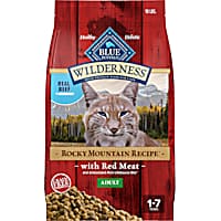 Blue Buffalo Wilderness Rocky Mountain Recipe, Red Meat, Natural Dry Cat Food