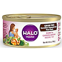 Halo Impulse Grain Free Rabbit & Garden Greens Canned Cat Food