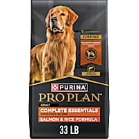 Purina Pro Plan Complete Essentials Shredded Blend Salmon and Rice Dry Dog Food Formula with Probiotics for Dogs