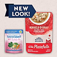 Natural Balance Platefulls Salmon,Tuna & Crab Formula in Gravy Adult Wet Cat Food