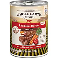 Whole Earth Farms Grain Free Red Meat Recipe Canned Dog Food