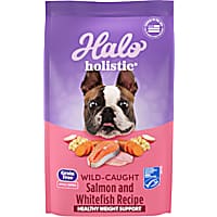 Halo Holistic Complete Digestive Health Wild-caught Salmon and Whitefish Recipe Small Breed Dry Dog Food
