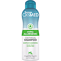 TropiClean OxyMed Hypo-Allergenic Oatmeal Pet Shampoo