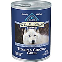 Blue Buffalo Blue Wilderness Senior Turkey & Chicken Grill Wet Dog Food