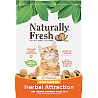 Naturally Fresh Herbal Attraction Quick-Clumping Natural Walnut Cat Litter