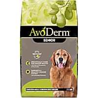 AvoDerm Natural Senior Chicken Meal & Brown Rice Recipe Dry Dog Food