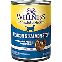 Wellness Venison & Salmon Stew with Potatoes & Carrots Canned Dog Food
