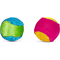 Leaps & Bounds Plush Ball Cat Toy in Assorted Colors