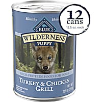 Blue Buffalo Wilderness Turkey & Chicken Wet Food for Puppies