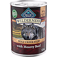 Blue Buffalo Wilderness Wolf Creek Stew with Hearty Beef Adult Wet Dog Food