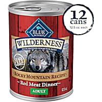 Blue Buffalo Wilderness Rocky Mountain Recipe Red Meat Pate Adult Wet Dog Food