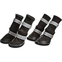 Good2Go Black Fleece-Lined All-Weather Dog Boots