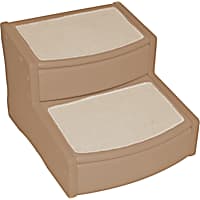 Pet Gear Extra Wide Easy Step II Pet Stairs in Tan