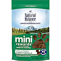 Natural Balance Mini Rewards Lamb Formula Dog Treats