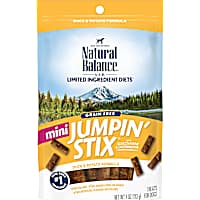 Natural Balance L.I.T. Limited Ingredient Treats Mini Jumpin Stix Duck & Potato Dog Treats