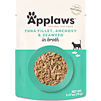 Applaws Natural Tuna with whole Anchovy and Seaweed in Broth Wet Cat Food