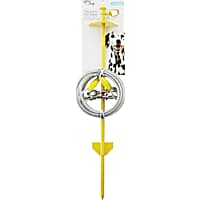 You & Me Trusty Tether Tie-Out Cable with Dome Stake for Dogs up to 150 lbs.