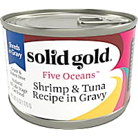 Solid Gold Five Oceans Shrimp & Tuna Grain Free Canned Cat Food